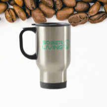 Sober & Shining – Lotus Power Travel Mug