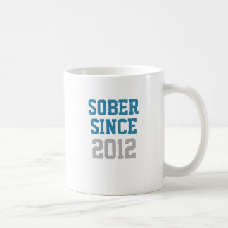Sober sinds jaar koffiemok