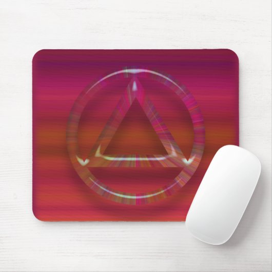 Sober Sobriety Recovery Muismat (Mousepad) (Met muis)