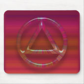 Sober Sobriety Recovery Muismat (Mousepad) (Voorkant)