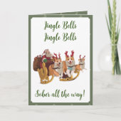 Sober Support-uitbreidingskaart, obriety-Wenskaart Bedankkaart (Voorkant)