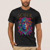 Sober T-shirt: iconische Maynard James Keenan Art T-shirt (Voorkant)