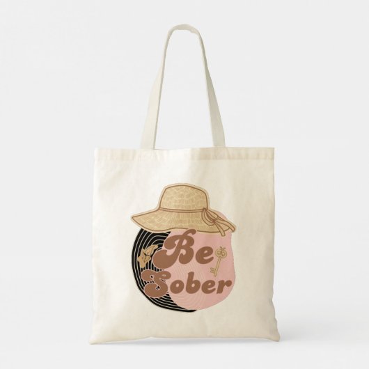 Sober Tote Bag (Achterkant)