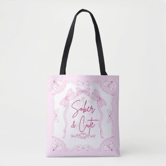 Sober  tote bag (Voorkant)