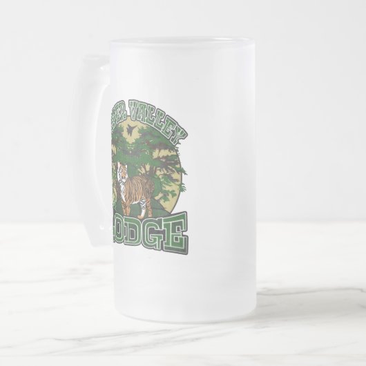 Sober Valley Lodge Matglas Bierpul (Voorkant links)