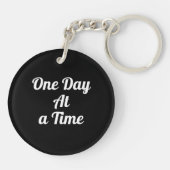 Sober Vibes - Motivatie Sobriety Recovery Gift Sleutelhanger (Achterkant)