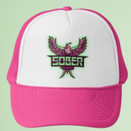 Sober Warrior Retro Trucker Pet