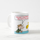 sobergiraf koffiemok (Voorkant links)