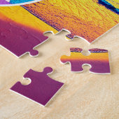 Soberheid kan een leuke herstelslogan zijn Sunrise Legpuzzel (Zijkant)