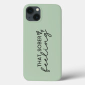 Soberheid Quote Handgeschreven Script Sober Case-Mate iPhone Case (Achterkant)
