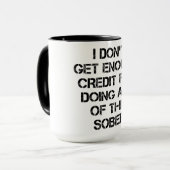 soberheidskrediet mok (Voorkant links)