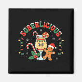 Soberlicious Sober Funny Sobriety Recovery Aa Na H Magneet (Voorkant)