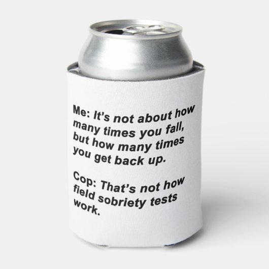 Sobriettest Blikjeskoeler (Blikje Voorkant)