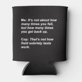 Sobriettest Blikjeskoeler (Voorkant)