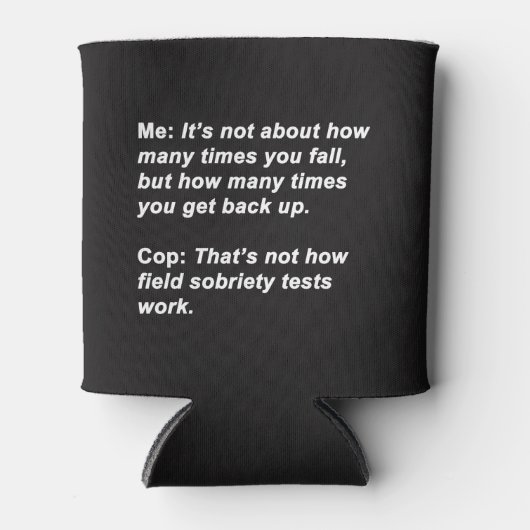 Sobriettest Blikjeskoeler (Voorkant)