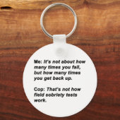 Sobriettest Sleutelhanger (Voorkant)