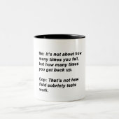 Sobriettest Tweekleurige Koffiemok (Center)