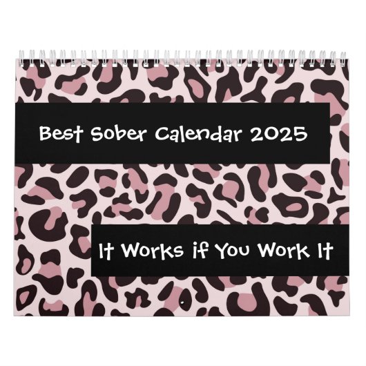 Sobriety 12 Stappen Clean & Sober 2025 Kalender (Hoes)