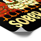 Sobriety Anniversary Recovery Funny Sober Chicks Poster (Hoek)