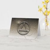 SOBRIETY BALANCE HARMONY Sober Recovery Kaart (Gele Bloem)