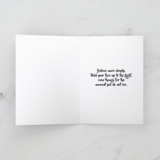 Sobriety Can Be Fun | AA Recovery Prayer Kaart (Binnen)