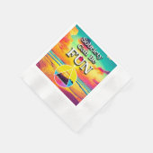 Sobriety Can Be Fun Recovery Slogan Sunrise Servet (Hoek)