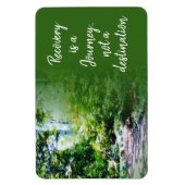 Sobriety is een reis magneet23g magneet (Verticaal)