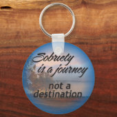sobriety is een sleutelhanger 15 (Voorkant)