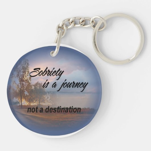 sobriety is een sleutelhanger 15c (Achterkant)