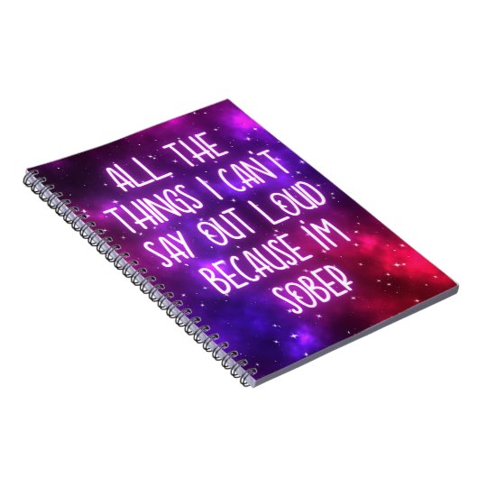 Sobriety Journal Notitieboek (Rechterzijde)