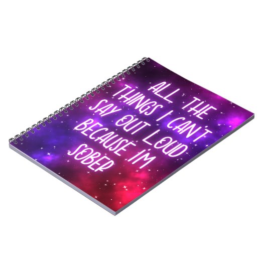 Sobriety Journal Notitieboek (Linkerzijde)