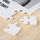 Sobriety Support Gift, Papa Hero Sober Custom Foto Legpuzzel (Zijkant)