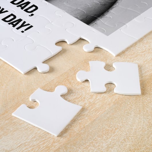 Sobriety Support Gift, Papa Hero Sober Custom Foto Legpuzzel (Zijkant)