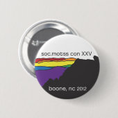 soc.motss.con xxv-knop ronde button 5,7 cm (Voorkant /achterkant)
