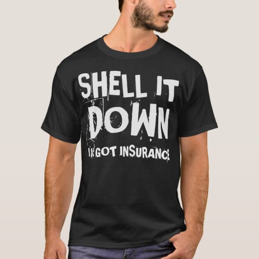 Soca 2020 Bacchanal Shell die ik heb verzekering T-shirt (Voorkant)