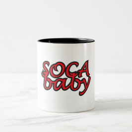 Soca Baby Tweekleurige Koffiemok