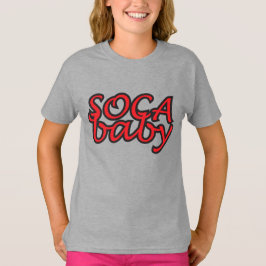 SOCA Baby- VrouwenBella+Canvas Ringer T-Shirt