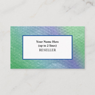 Soca Cools Bubble Wrap Background I Reseller Visitekaartje