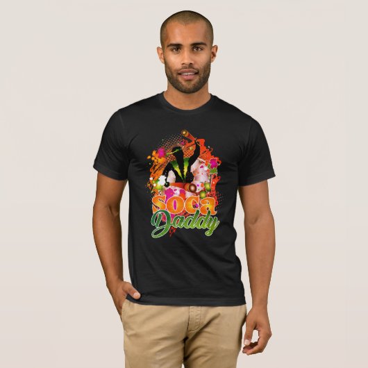 Soca Daddy T-shirt (Voorkant volledig)