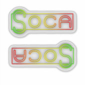 Soca-decal Sticker (Voorkant)
