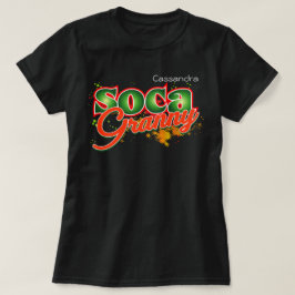 Soca Granny (gepersonaliseerd) T-shirt
