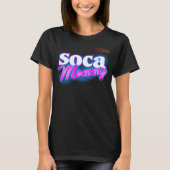 Soca Moeder Roze en Witte Tekst T-shirt (Voorkant)