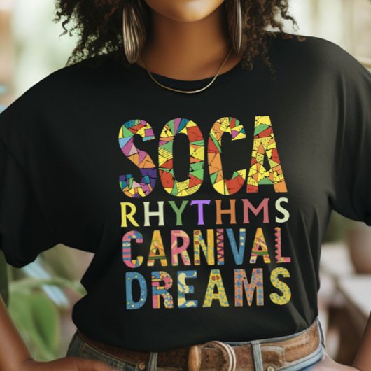 Soca Ritmes & Carnaval Dromen, Trini Carnaval T-shirt