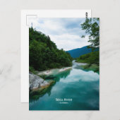 Soca River, Slovenië Briefkaart (Voorkant / Achterkant)