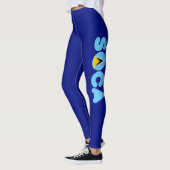 Soca Saint Lucia Vlag Carnaval Leggings (Links)