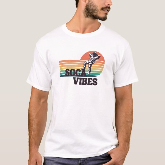 Soca Vibes Astronaut T-shirt (Voorkant)