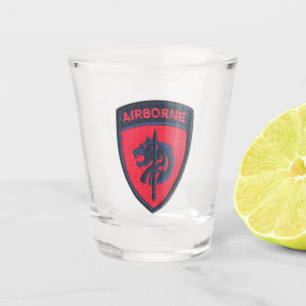 SOCAFRICA AFRICOM Special Ops Veterans Gangglas Shot Glas