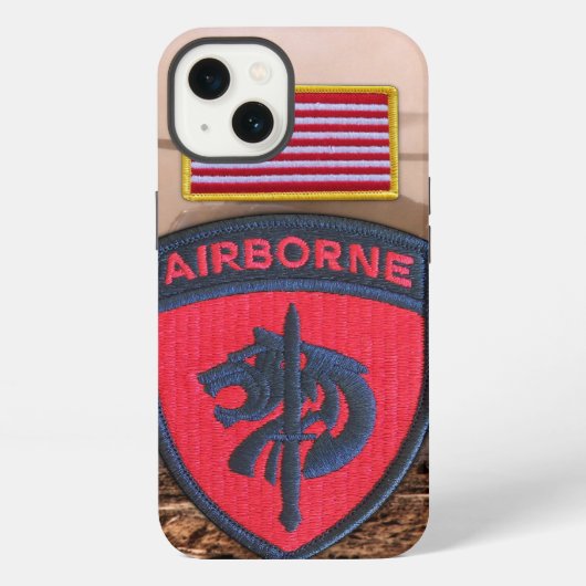 SOCAFRICA Speciale operaties AFRICOM Veteranen Vet iPhone Hoesje (Achterkant)