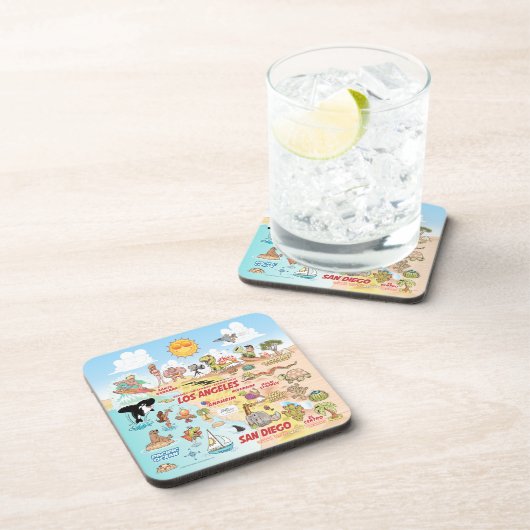 SoCal Bier Onderzetter (Rechterzijde)
