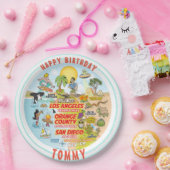  SoCal Birthday Bord (Feest)